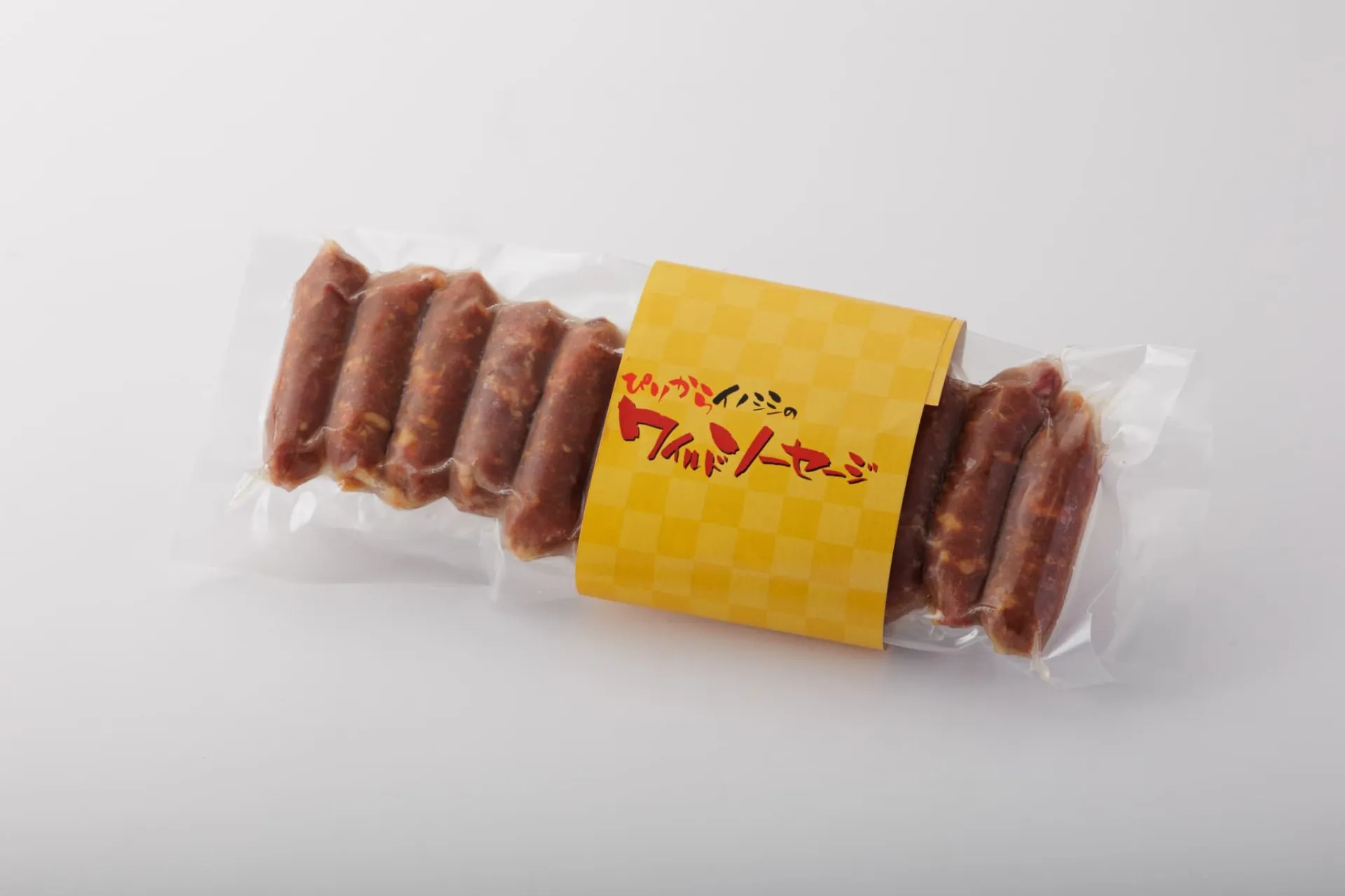 ぴりからあらびきワイルドソーセージ