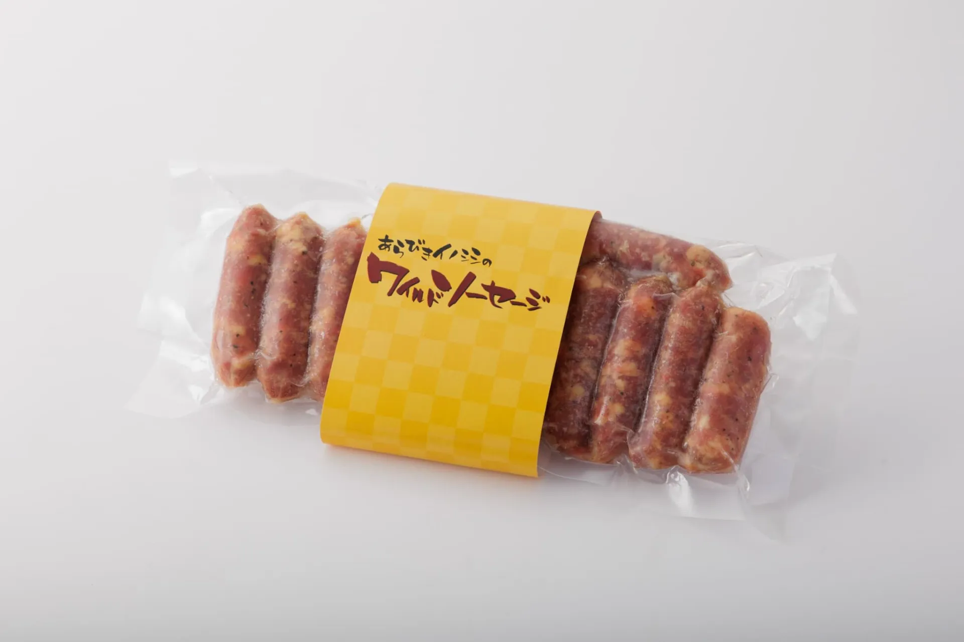 あらびきワイルドソーセージ 10本入り約160g