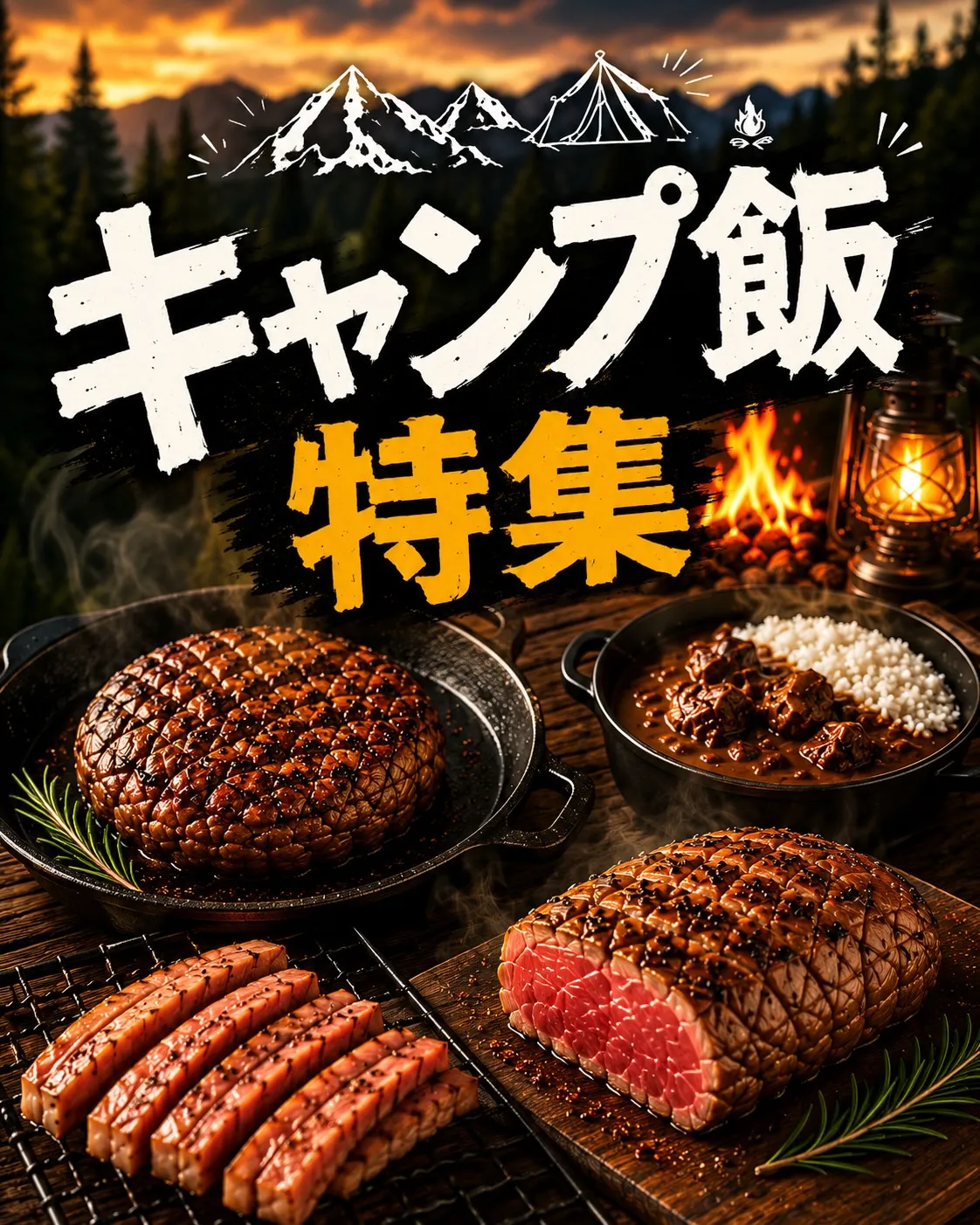 キャンプのごはん、いつも同じになっていませんか？