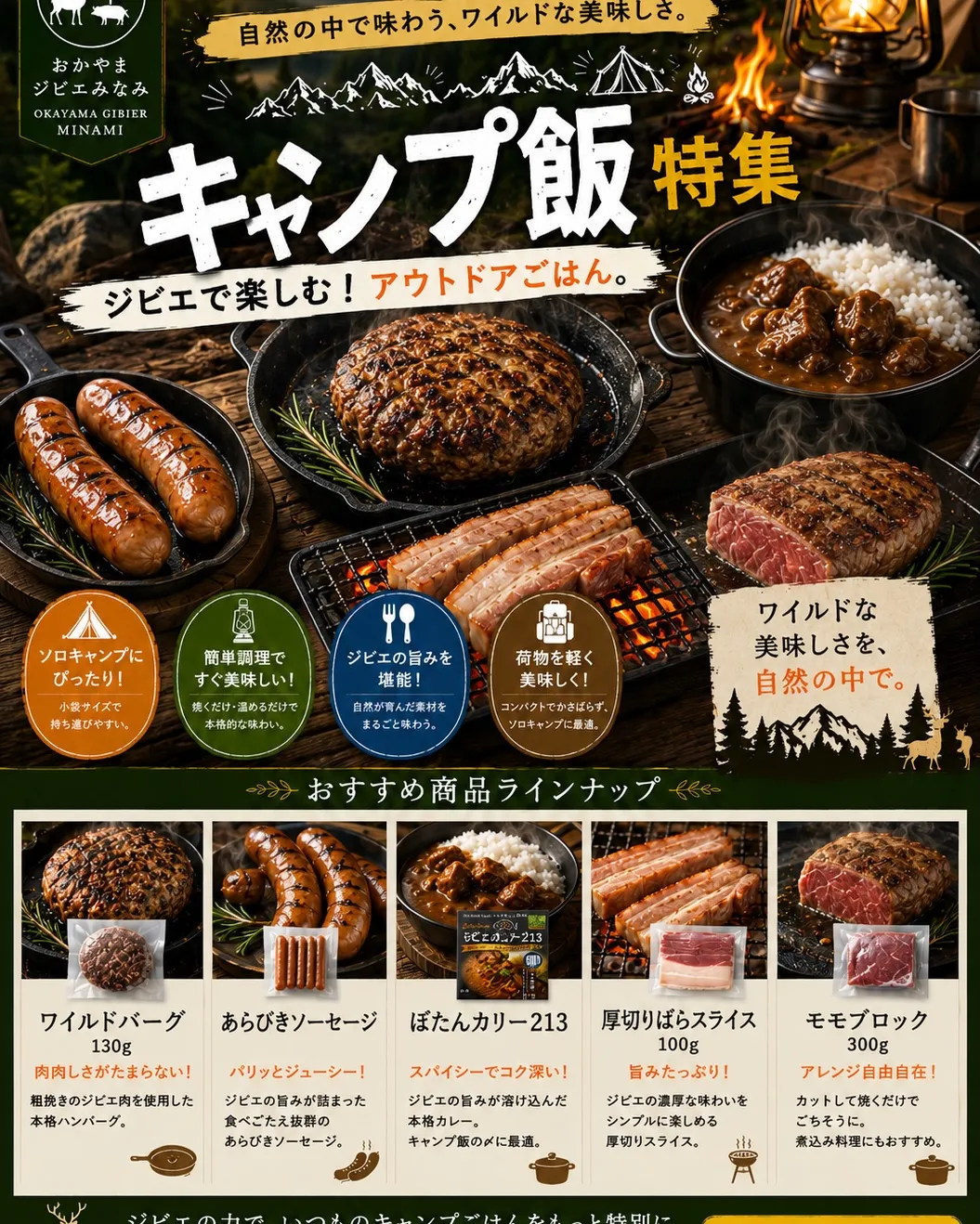 キャンプのごはん、いつも同じになっていませんか？
